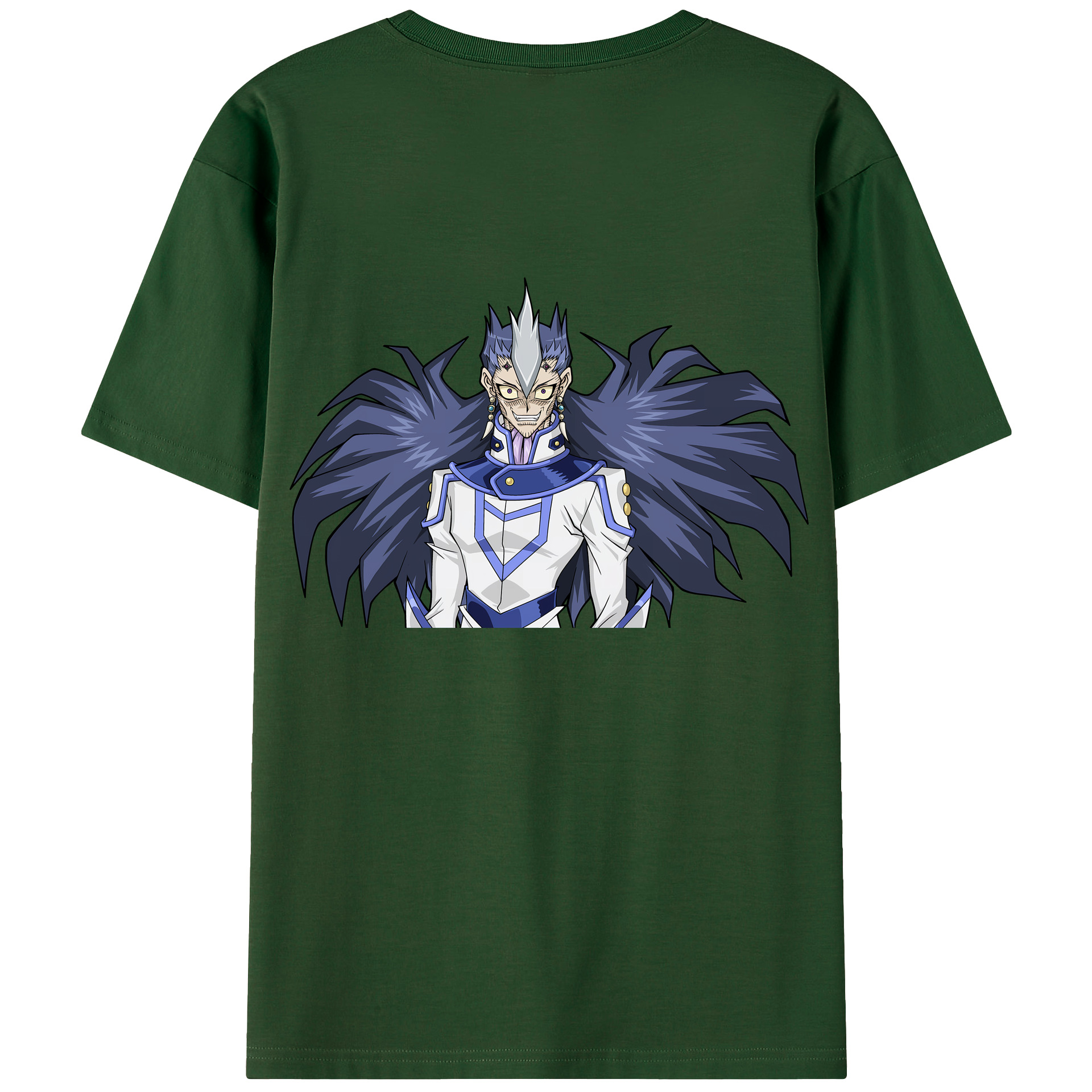 （画像用） 遊☆戯☆王 Yu-Gi-Oh! 綿100％半袖Tシャツ（背面プリント）